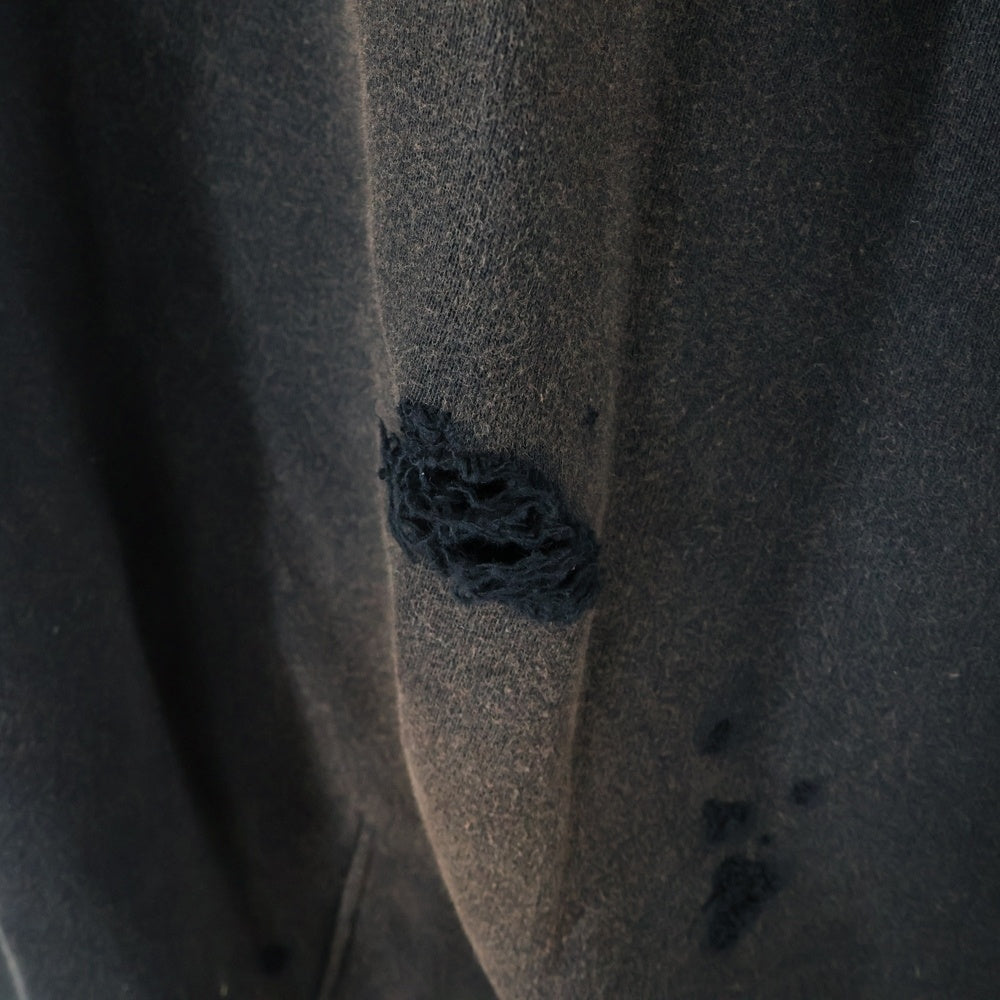 Needles(ニードルス) Darts H.D. SWEAT PANT ヴィンテージ加工 スウェットパンツ ブラック QV369