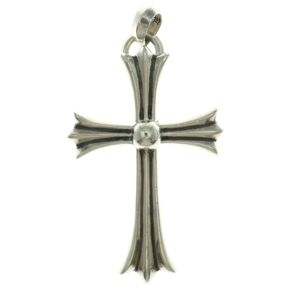 CHROME HEARTS(クロムハーツ) LG W BALE ラージCHクロス Wベイル ネックレストップ シルバー BCA393