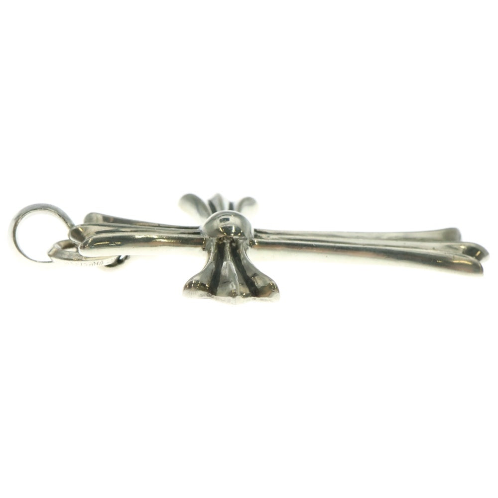 CHROME HEARTS(クロムハーツ) LG W BALE ラージCHクロス Wベイル ネックレストップ シルバー BCA393