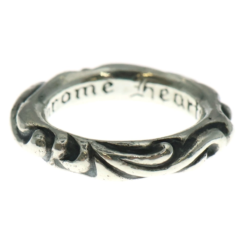 CHROME HEARTS(クロムハーツ) SCRL BAND スクロールバンド リング シルバー BCA351