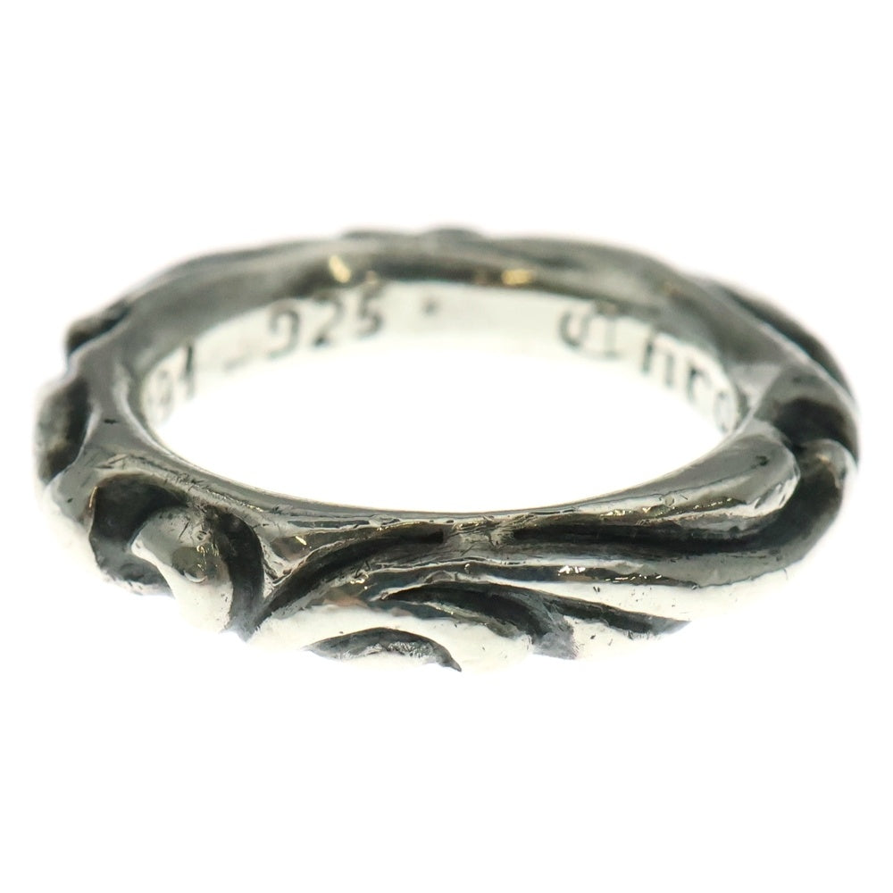 CHROME HEARTS(クロムハーツ) SCRL BAND スクロールバンド リング シルバー BCA351