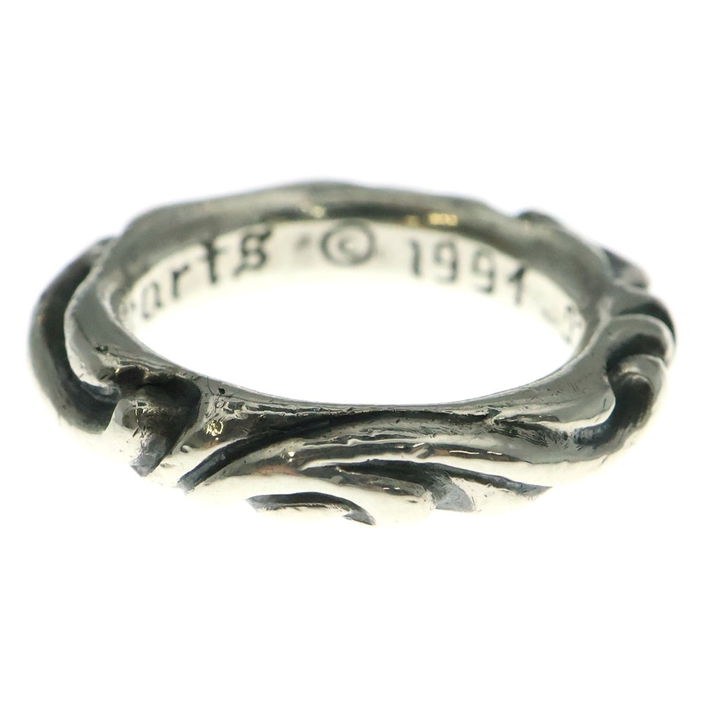 CHROME HEARTS(クロムハーツ) SCRL BAND スクロールバンド リング シルバー BCA351