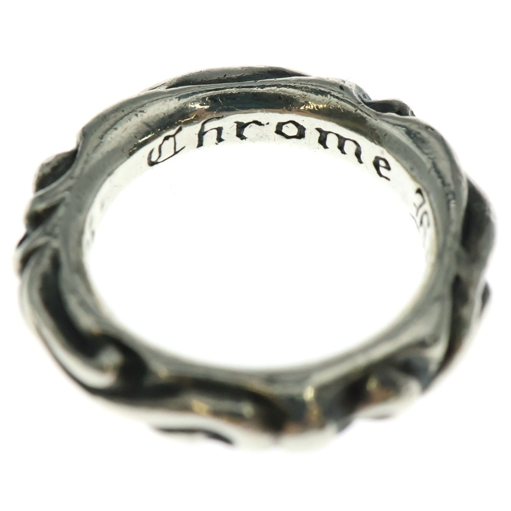 CHROME HEARTS(クロムハーツ) SCRL BAND スクロールバンド リング シルバー BCA351