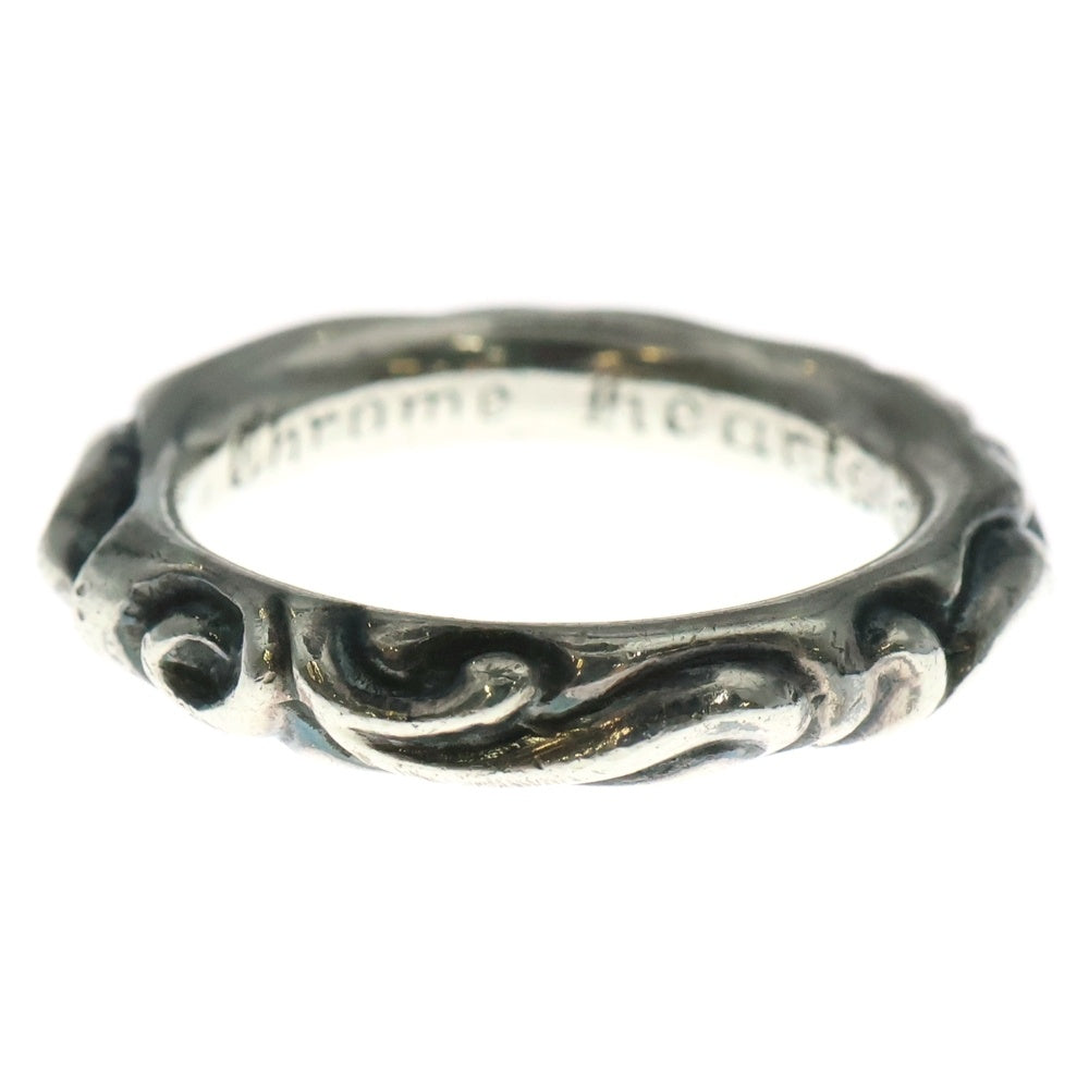 CHROME HEARTS(クロムハーツ) SCRL BAND スクロールバンド リング シルバー BCA351