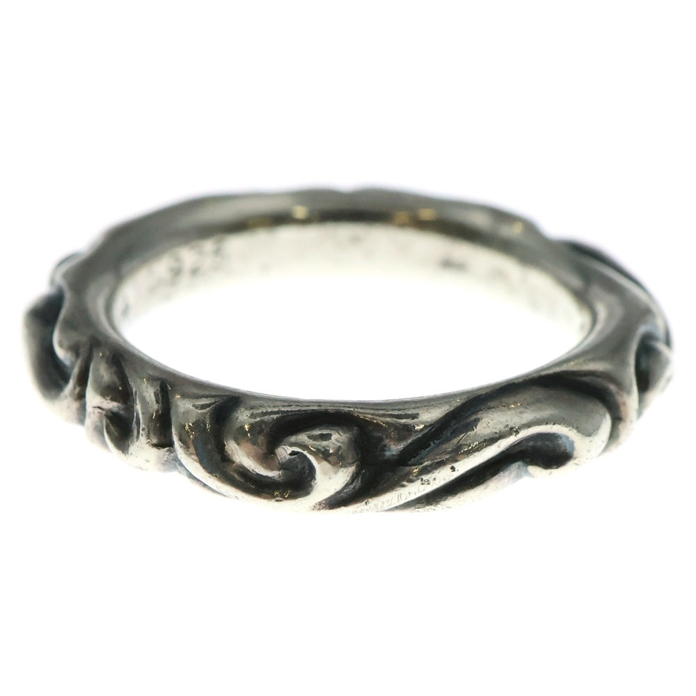 CHROME HEARTS(クロムハーツ) SCRL BAND スクロールバンド リング シルバー BCA351