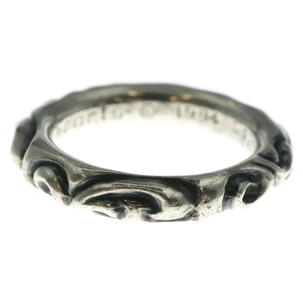 CHROME HEARTS(クロムハーツ) SCRL BAND スクロールバンド リング シルバー BCA351