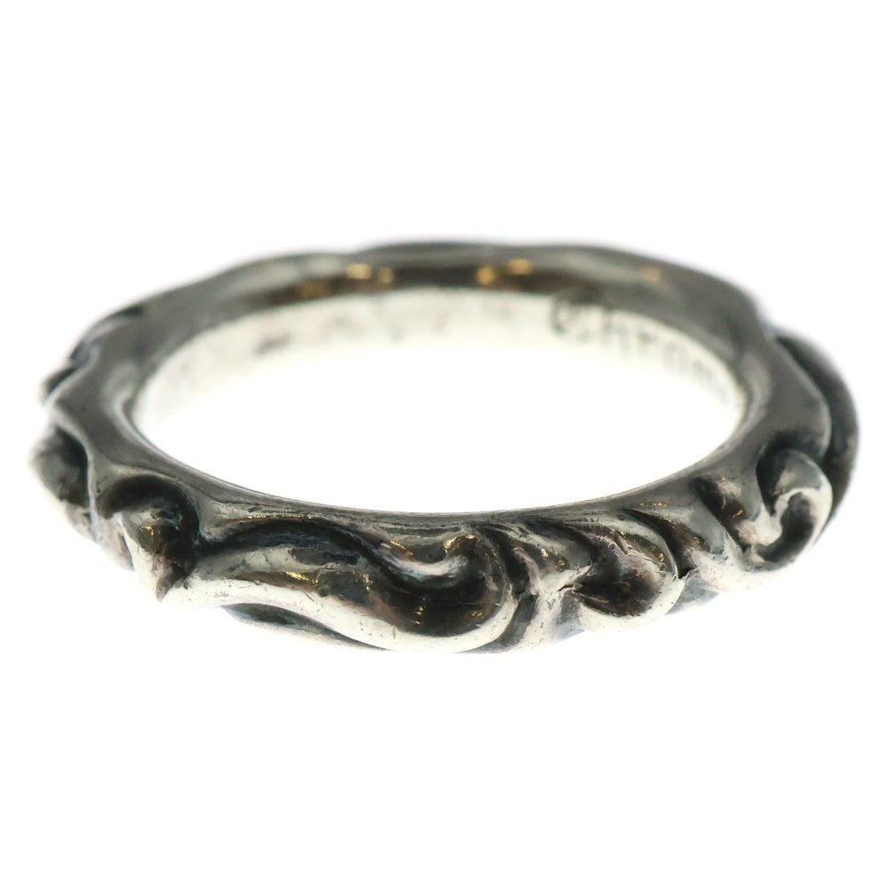 CHROME HEARTS(クロムハーツ) SCRL BAND スクロールバンド リング シルバー BCA351
