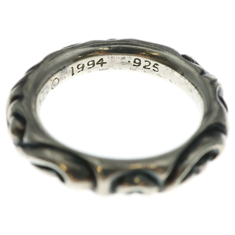 CHROME HEARTS(クロムハーツ) SCRL BAND スクロールバンド リング シルバー BCA351