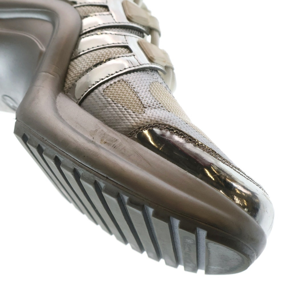 LOUIS VUITTON(ルイヴィトン) アークライト・ライン テクニカルファブリック スニーカー シルバー/ホワイト 0198