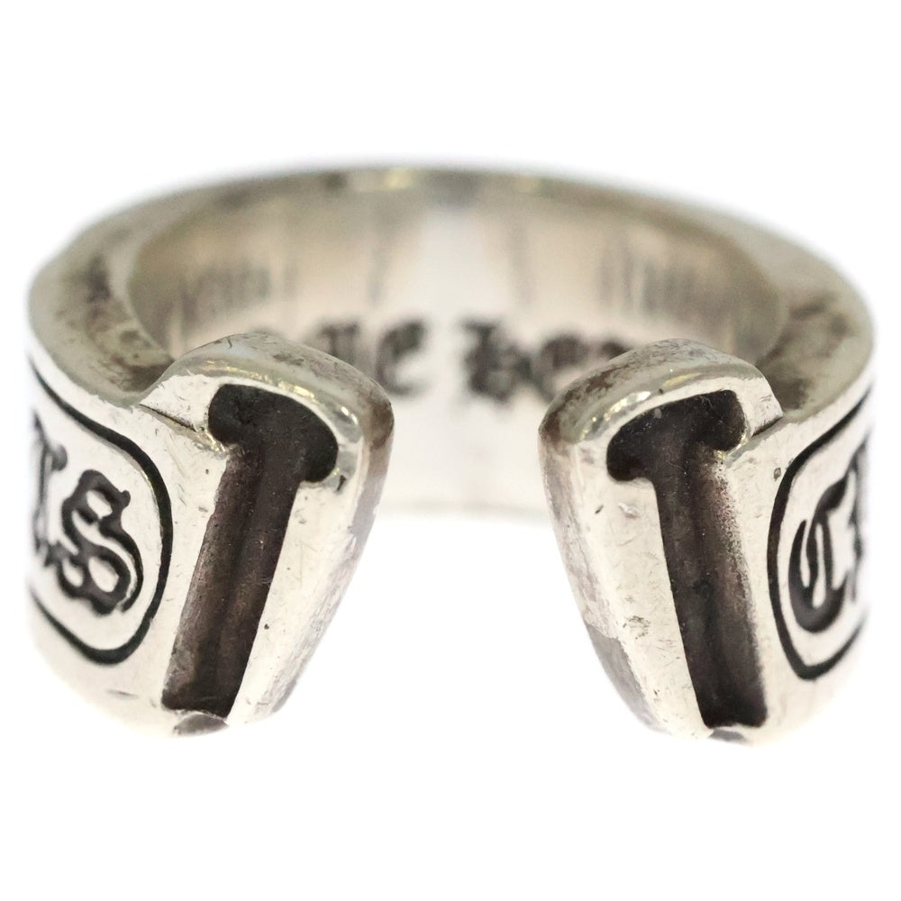 CHROME HEARTS(クロムハーツ) LG SCROLL LABEL ラージスクロールラベル リング シルバーBCA383