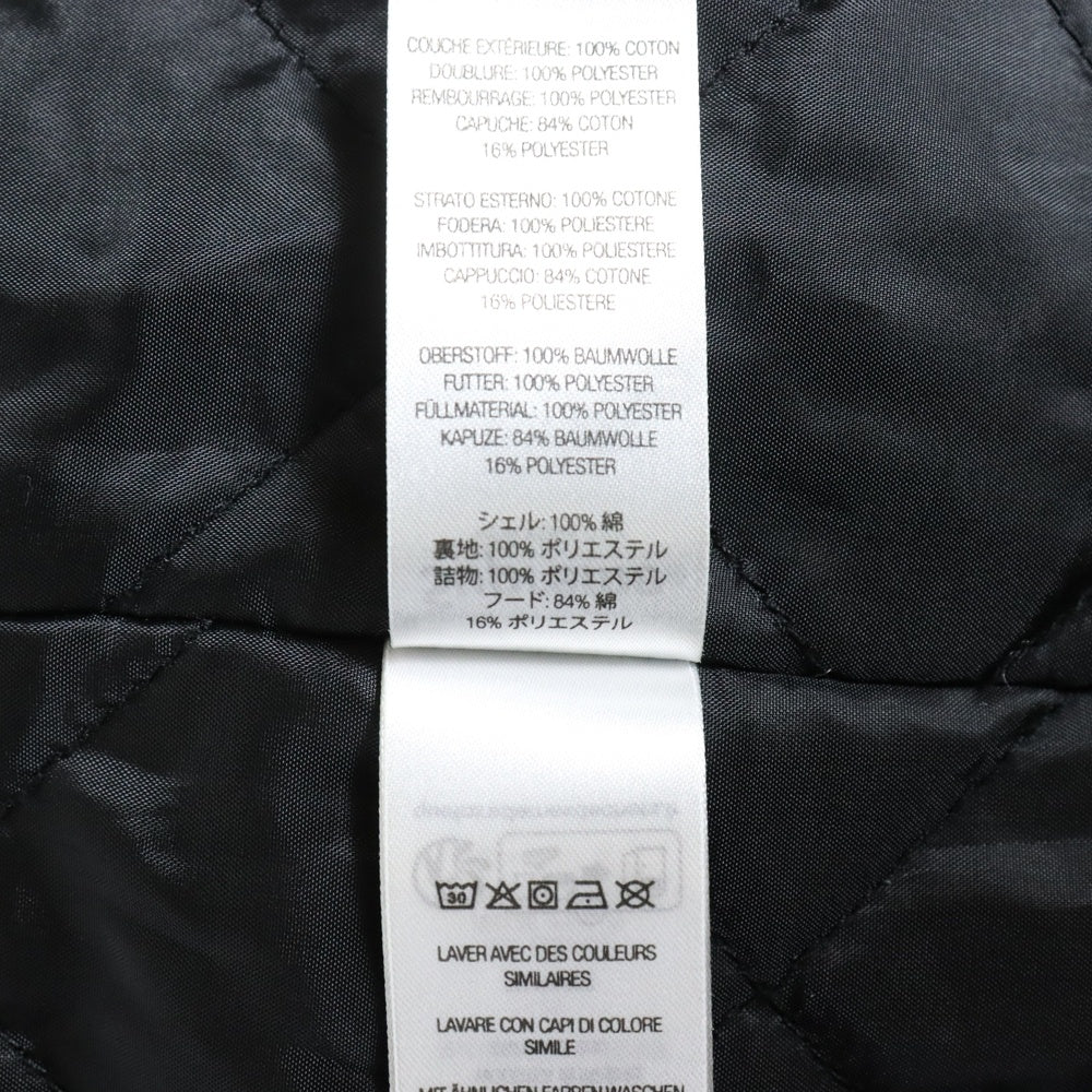 SUPREME(シュプリーム) 23AW Tartan Flannel Hooded Shirt フード付き 裏地キルティング タータンチェック フランネル 長袖シャツ ブラック