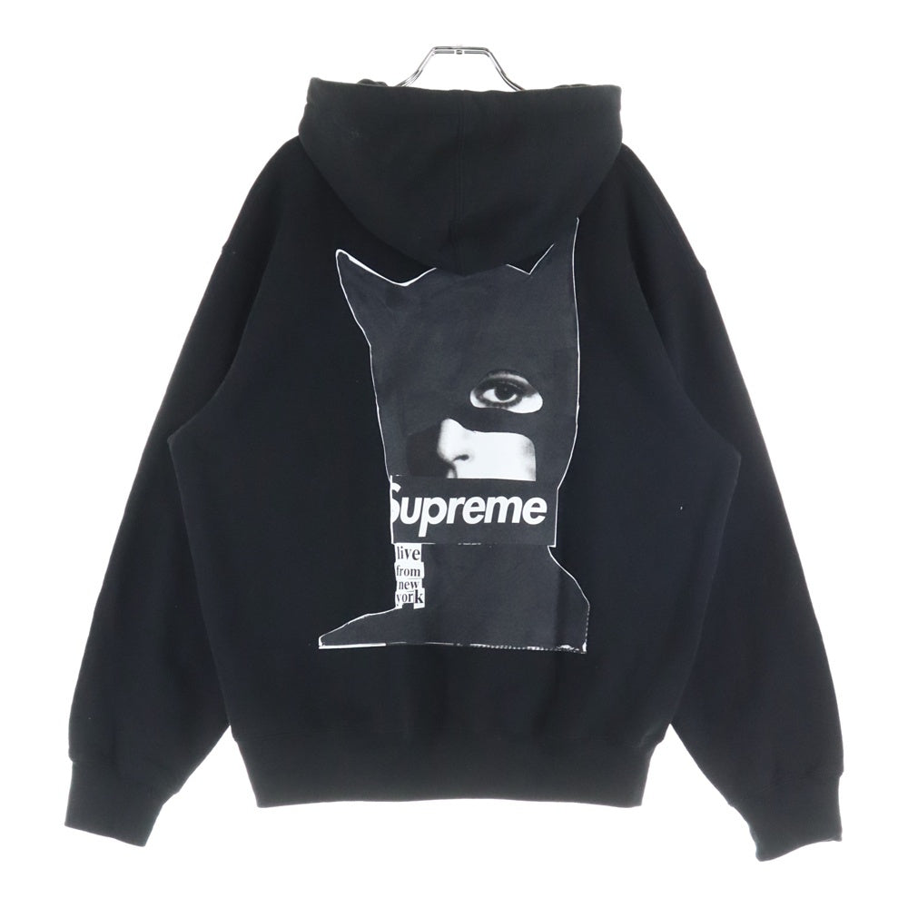 SUPREME(シュプリーム) 23AW Catwoman Hooded Sweatshirt キャットウーマンフードスウェットパーカー ブラック