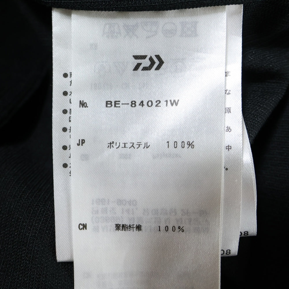 DAIWA PIER39(ダイワ ピアサーティナイン) TECH FISHERMANS OPEN COLLAR SHIRTS フィッシャーマン オープンカラーシャツ ブラック BE-84021W