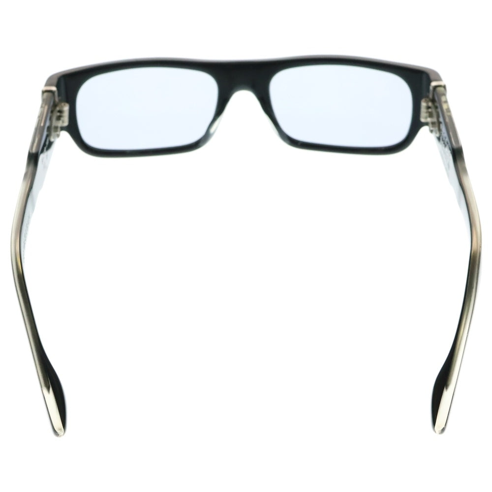 CHROME HEARTS(クロムハーツ) TRYVAGAGAIN CHプラス フレーム ウェリントンサングラス アイウェア 眼鏡 ブラック/シルバー