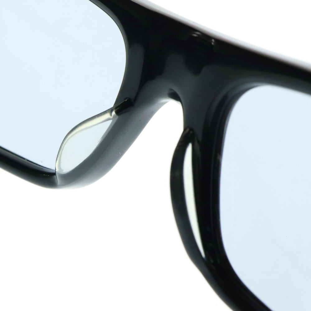 CHROME HEARTS(クロムハーツ) TRYVAGAGAIN CHプラス フレーム ウェリントンサングラス アイウェア 眼鏡 ブラック/シルバー