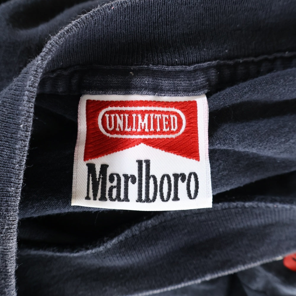 VINTAGE(ヴィンテージ) 90s MARLBORO UNLIMITED LIZARD マルボロ アンリミテッド 半袖Tシャツ カットソー ブラック