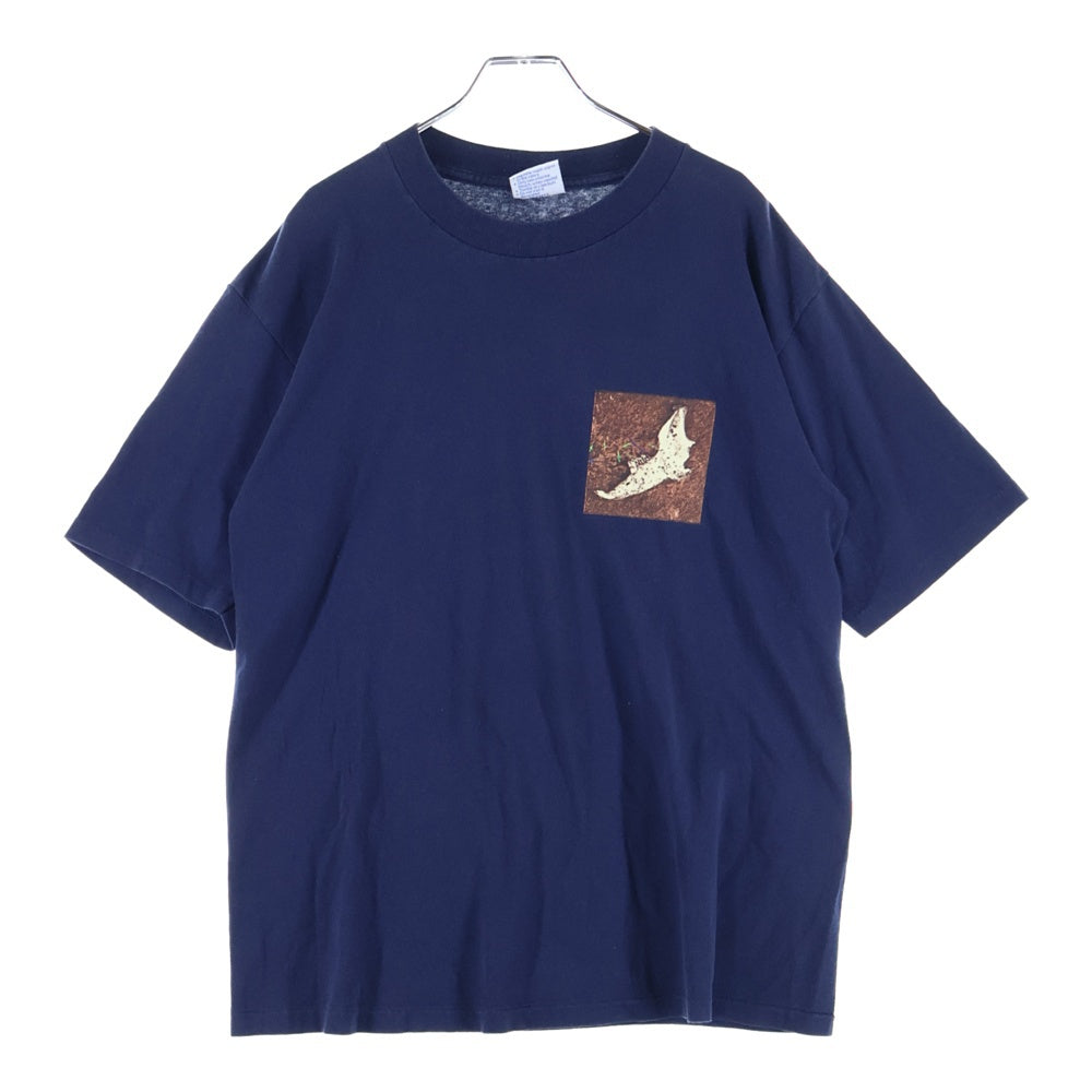 VINTAGE(ヴィンテージ) 90s NINE INCH NAILS CLOSURE ナインインチネイルズ 両面プリント半袖Tシャツ カットソー ネイビー
