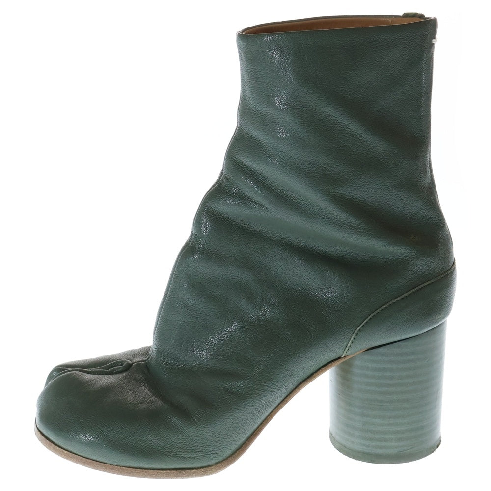 Maison Martin Margiela(メゾンマルタンマルジェラ) Tabi タビ 足袋 ショートブーツ レザーブーツ S58WU0260 レディース グリーン