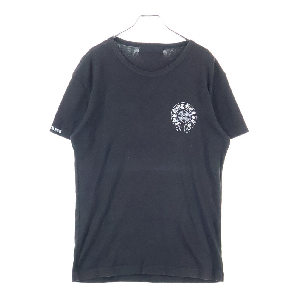 CHROME HEARTS(クロムハーツ) Thermal Tee バックセメタリープリント サーマル半袖カットソー ブラック