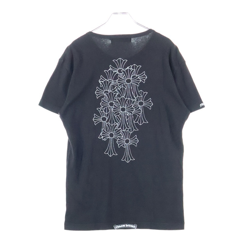 CHROME HEARTS(クロムハーツ) Thermal Tee バックセメタリープリント サーマル半袖カットソー ブラック