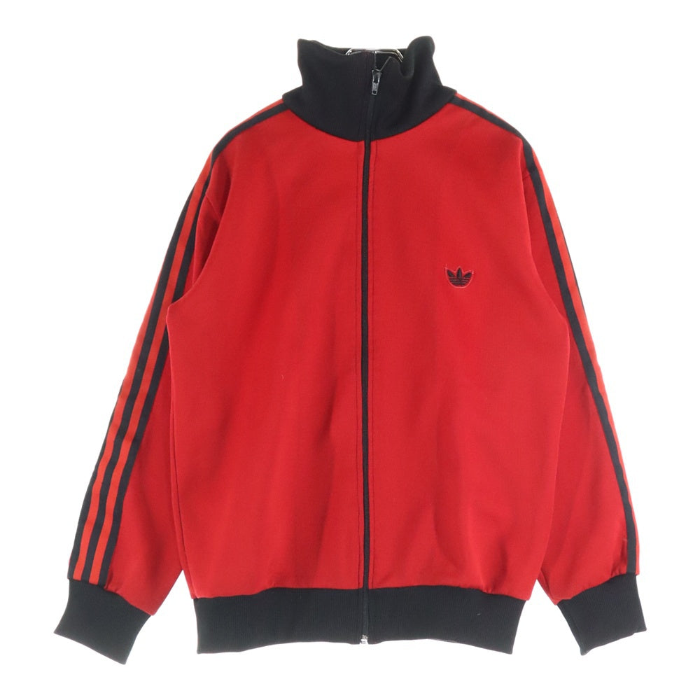 adidas(アディダス) 60s トラックジャケット ハイネック 西ドイツ製 レッド/ブラック