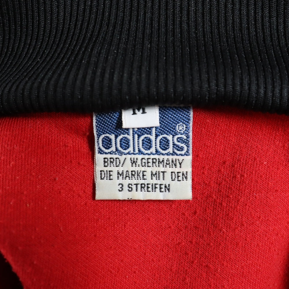 adidas(アディダス) 60s トラックジャケット ハイネック 西ドイツ製 レッド/ブラック