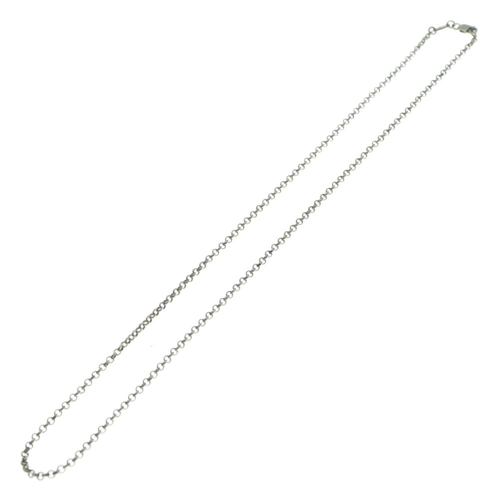 CHROME HEARTS(クロムハーツ) NECKCHAIN R18 ロールチェーンネックレス 18inch シルバー BCA083