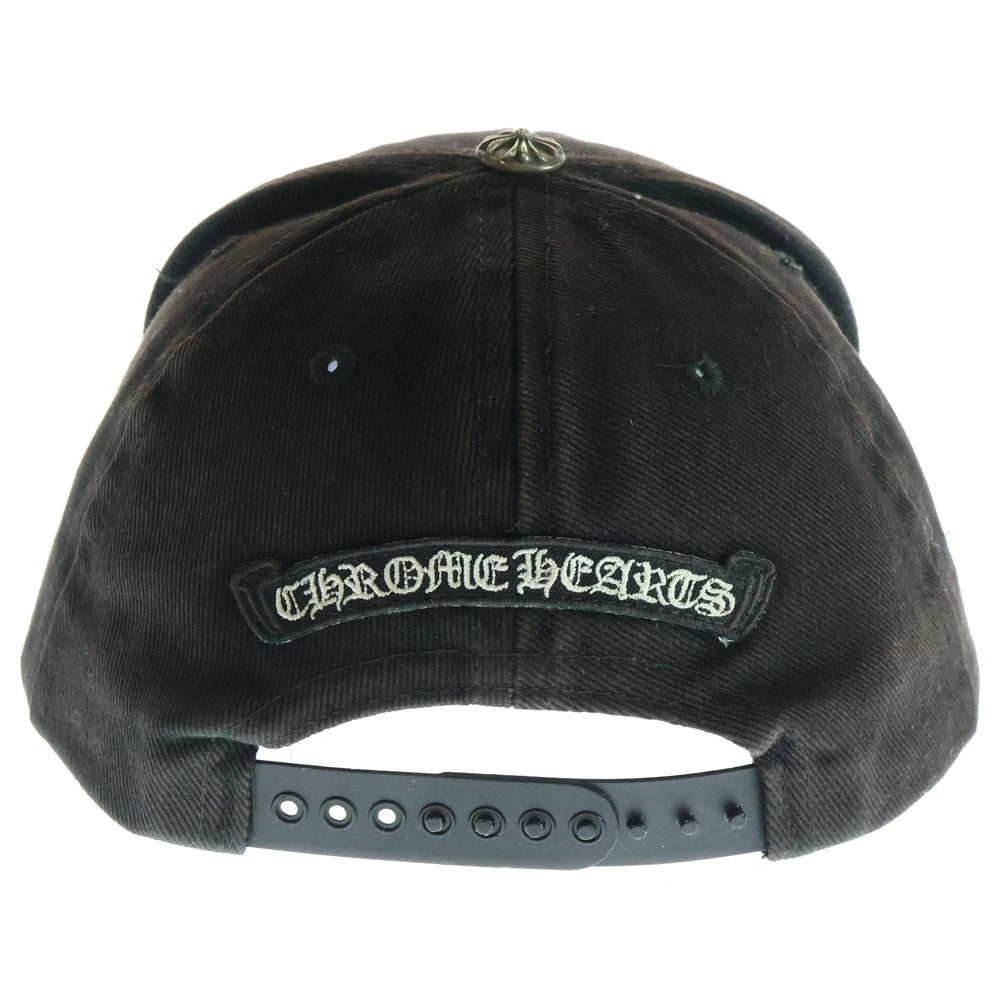 CHROME HEARTS(クロムハーツ) Vertical Logo Hat CHロゴ ベースボールキャップ 帽子 ブラック
