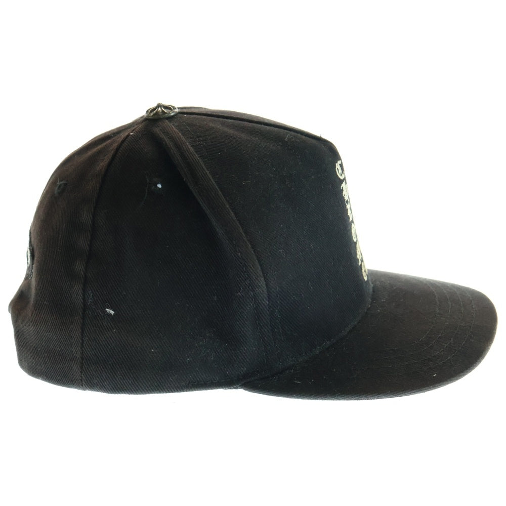 CHROME HEARTS(クロムハーツ) Vertical Logo Hat CHロゴ ベースボールキャップ 帽子 ブラック