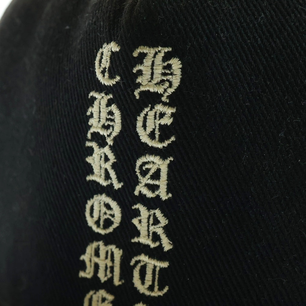 CHROME HEARTS(クロムハーツ) Vertical Logo Hat CHロゴ ベースボールキャップ 帽子 ブラック