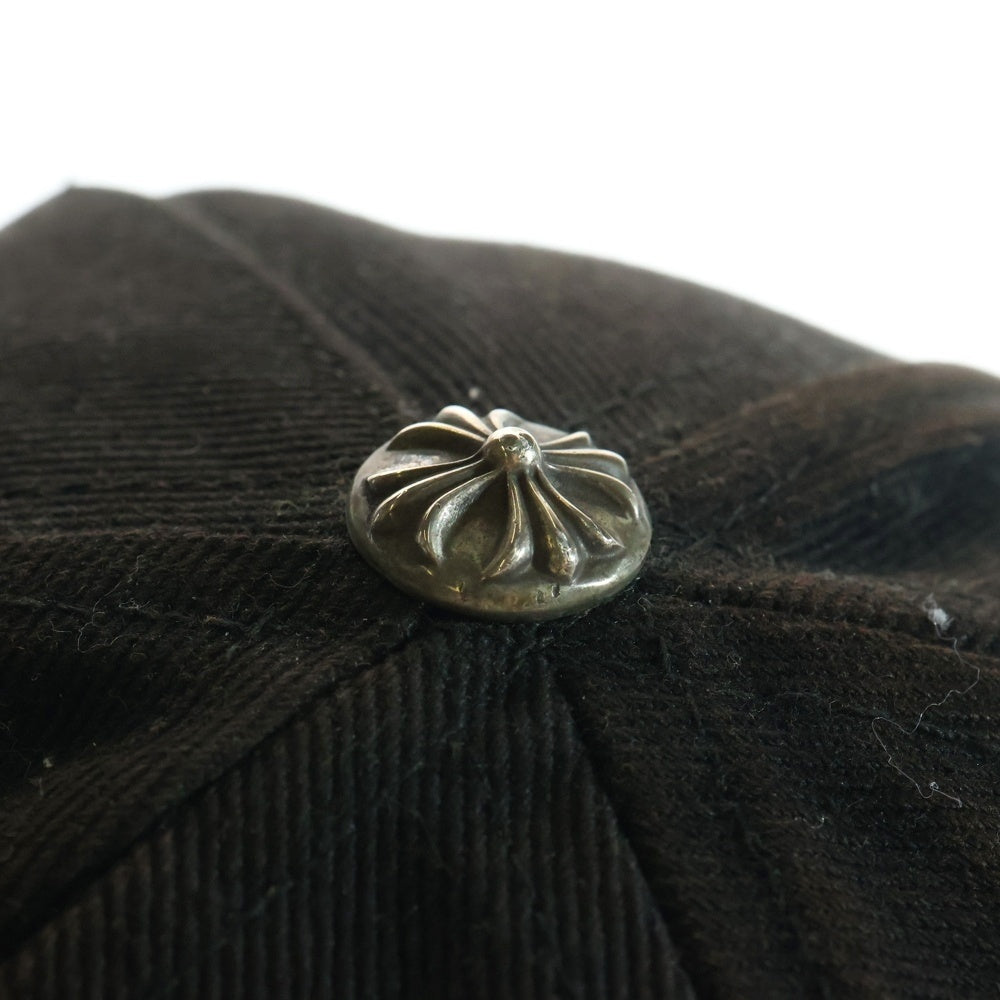CHROME HEARTS(クロムハーツ) Vertical Logo Hat CHロゴ ベースボールキャップ 帽子 ブラック