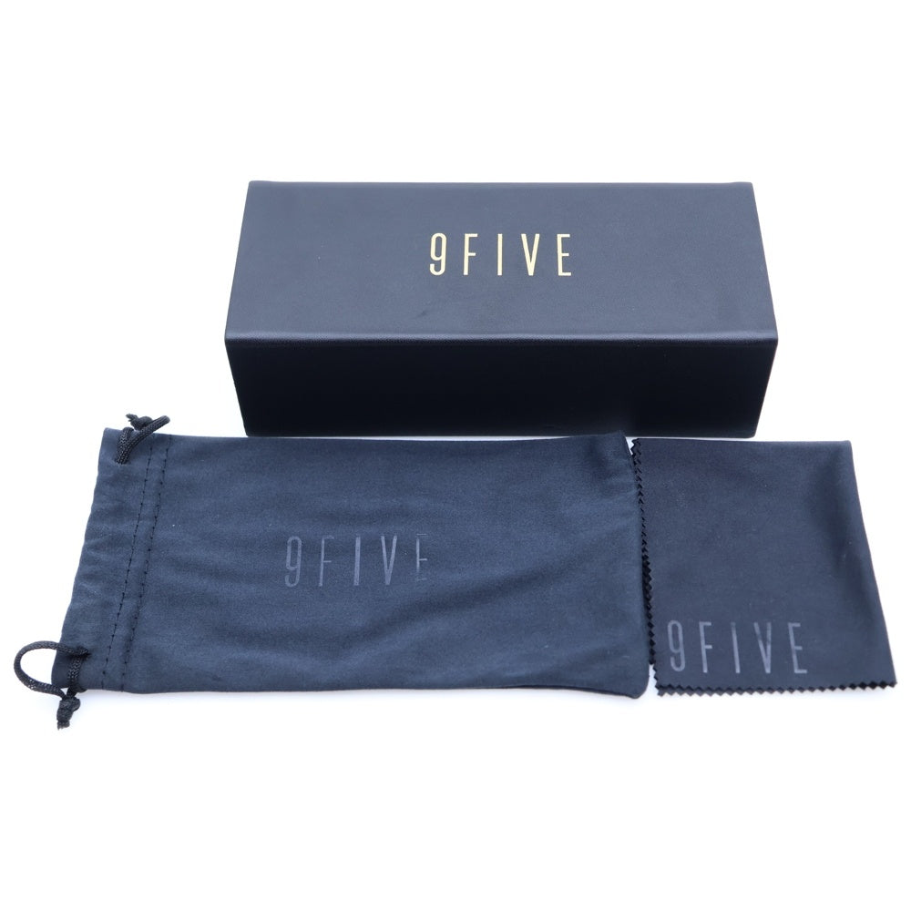 9FIVE(ナインファイブ) OCEAN GOLD SUNGLASSES ウェリントンサングラス ブラック
