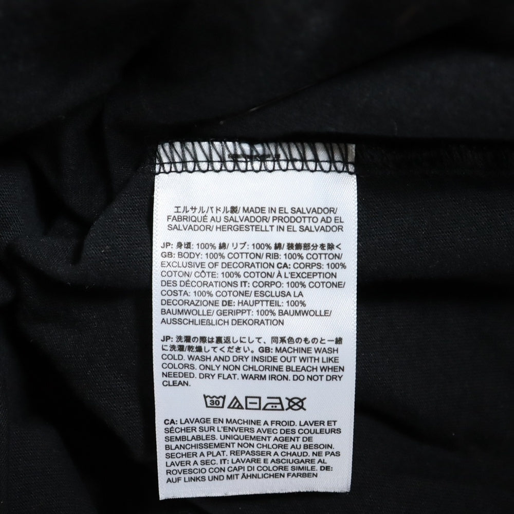 SUPREME(シュプリーム) 23SS ×THE NORTH FACE Printed Pocket Tee コラボ 胸ポケット プリント 半袖Tシャツカットソー ブラック