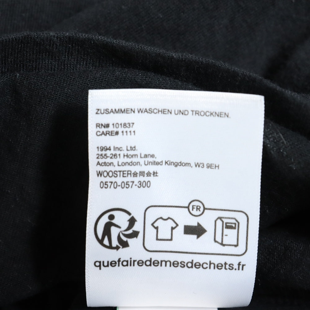 SUPREME(シュプリーム) 23SS ×THE NORTH FACE Printed Pocket Tee コラボ 胸ポケット プリント 半袖Tシャツカットソー ブラック