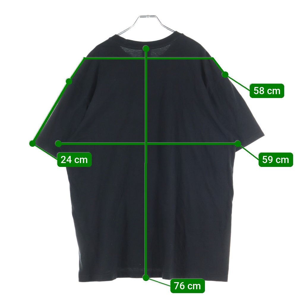 SUPREME(シュプリーム) 23SS ×THE NORTH FACE Printed Pocket Tee コラボ 胸ポケット プリント 半袖Tシャツカットソー ブラック