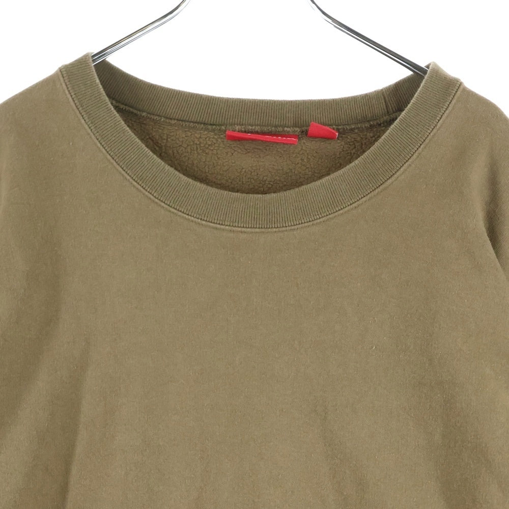 SUPREME(シュプリーム) 22SS Tonal Applique Crewneck トナール アップリケ スウェット ブラウン
