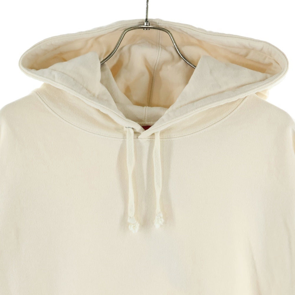 SUPREME(シュプリーム) 22SS Beaded Hooded Sweatshirt ビーズクラシックロゴ フーディ ホワイト