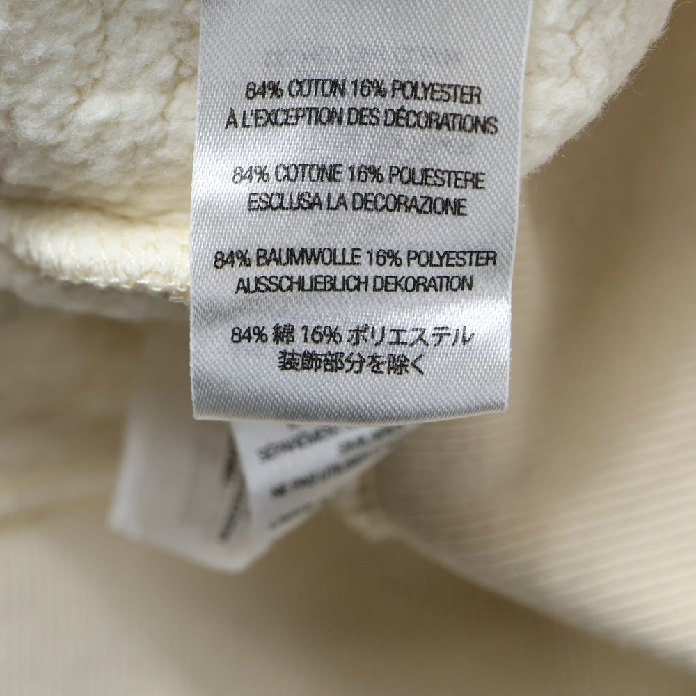 SUPREME(シュプリーム) 22SS Beaded Hooded Sweatshirt ビーズクラシックロゴ フーディ ホワイト
