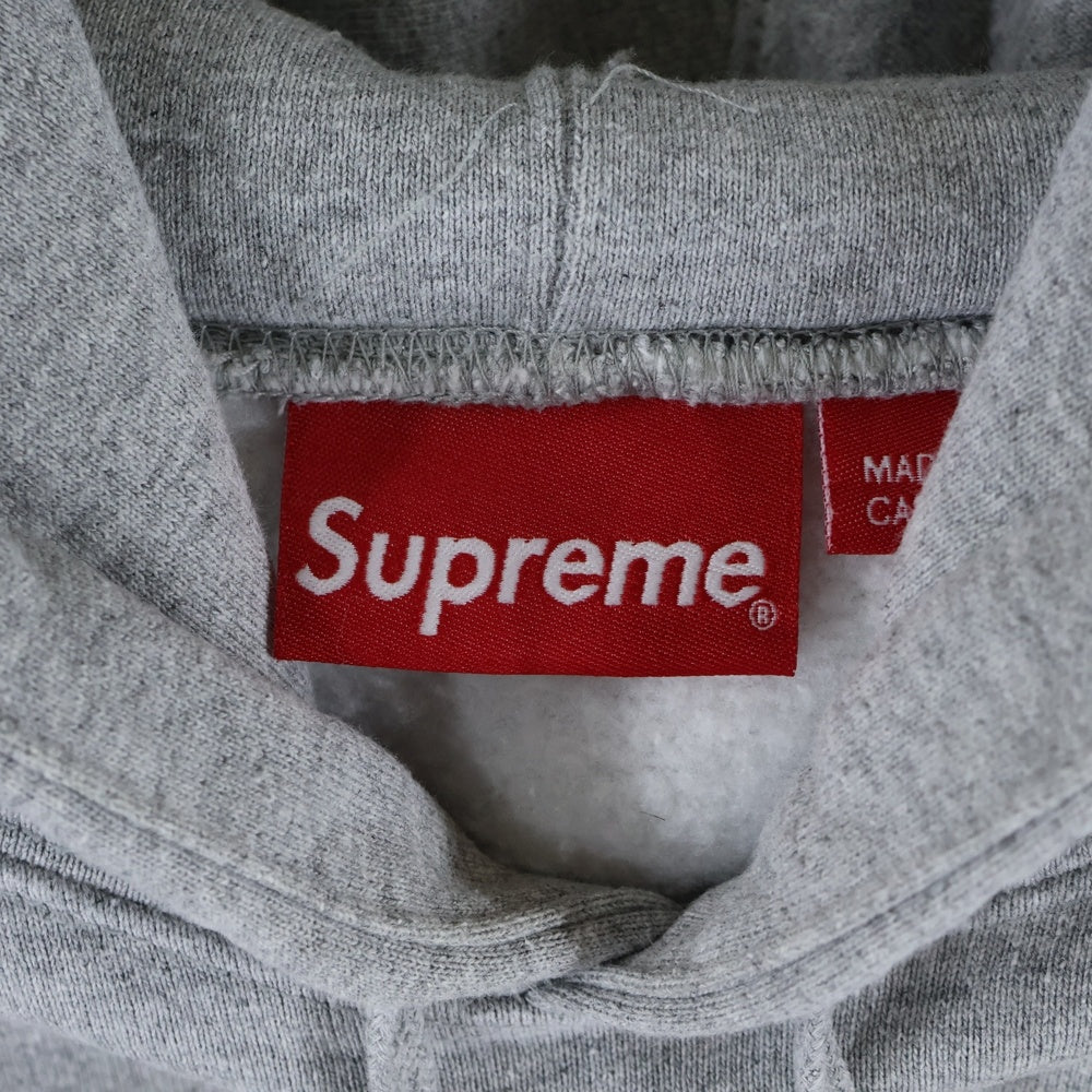 SUPREME(シュプリーム) 22AW S Logo Hooded Sweatshirt Sロゴ プルオーバー スウェットフーディ パーカー グレー
