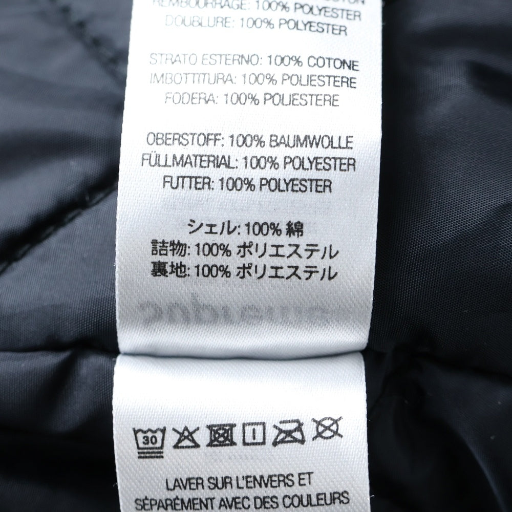 SUPREME(シュプリーム) 22SS Hooded Twill Varsity Jacket ツイル ボンバージャケット ブラック