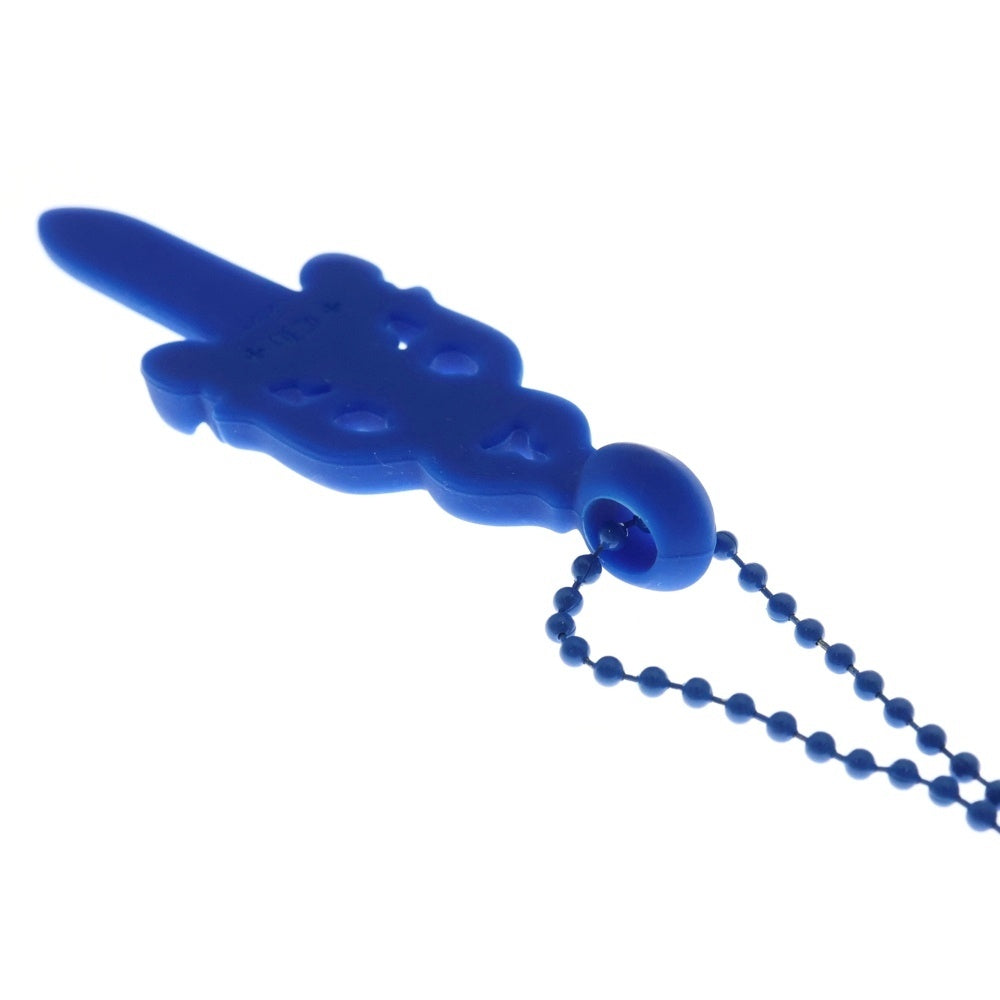 CHROME HEARTS(クロムハーツ) RUBBER LARGE DAGGER ラバーラージダガーラバーネックレス ブルー