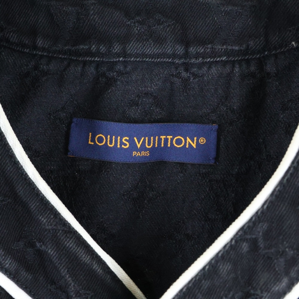 LOUIS VUITTON(ルイヴィトン) 23AW モノグラムショートスリーブデニム半袖シャツ RM232M UZD HPS12W