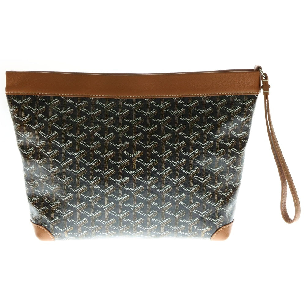 GOYARD(ゴヤール) POCHETTE CONTI PM NOIR ET NATUREL クラッチバッグ ブラック/ナチュラル