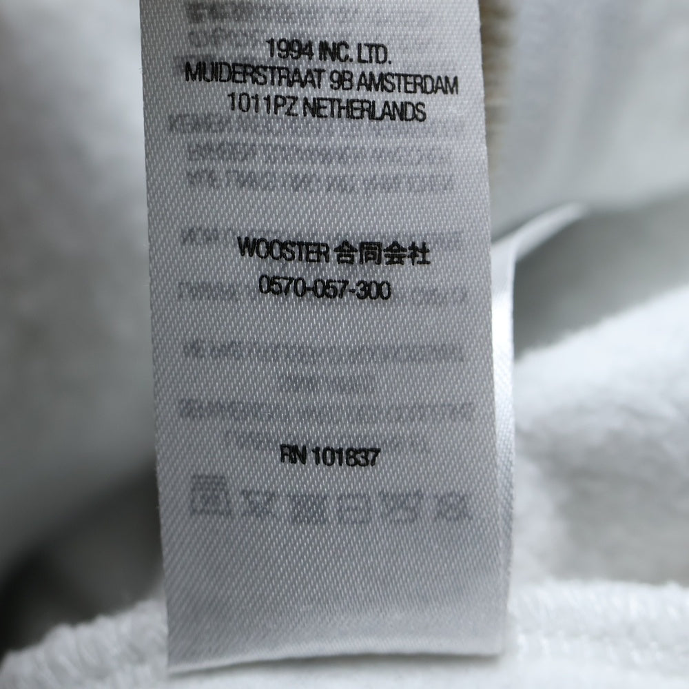SUPREME(シュプリーム) 22SS Rhinestone Zip up Hooded Sweatshirt ラインストーンジップアップフーデッドスウェットシャツ グレー
