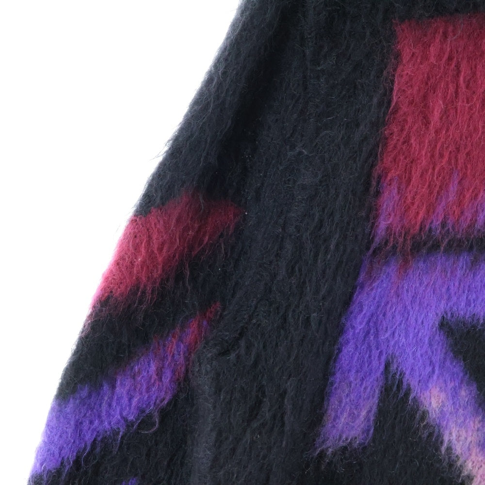 OFF-WHITE(オフホワイト) 17AW バックアロー グラデーション モヘアニット ブラック