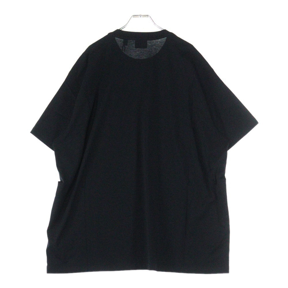BURBERRY(バーバリー) HARRISTON ロゴクルーネック 半袖カットソー Tシャツ ブラック