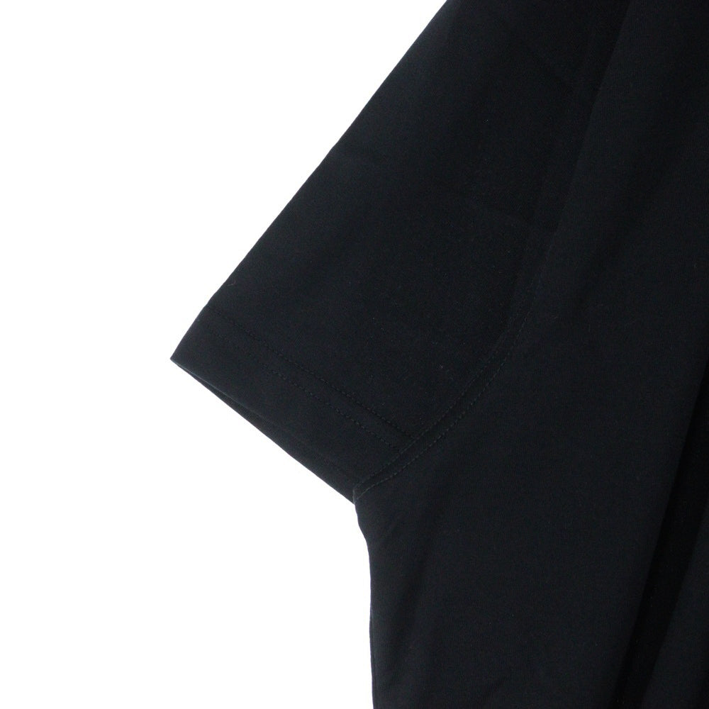 BURBERRY(バーバリー) HARRISTON ロゴクルーネック 半袖カットソー Tシャツ ブラック