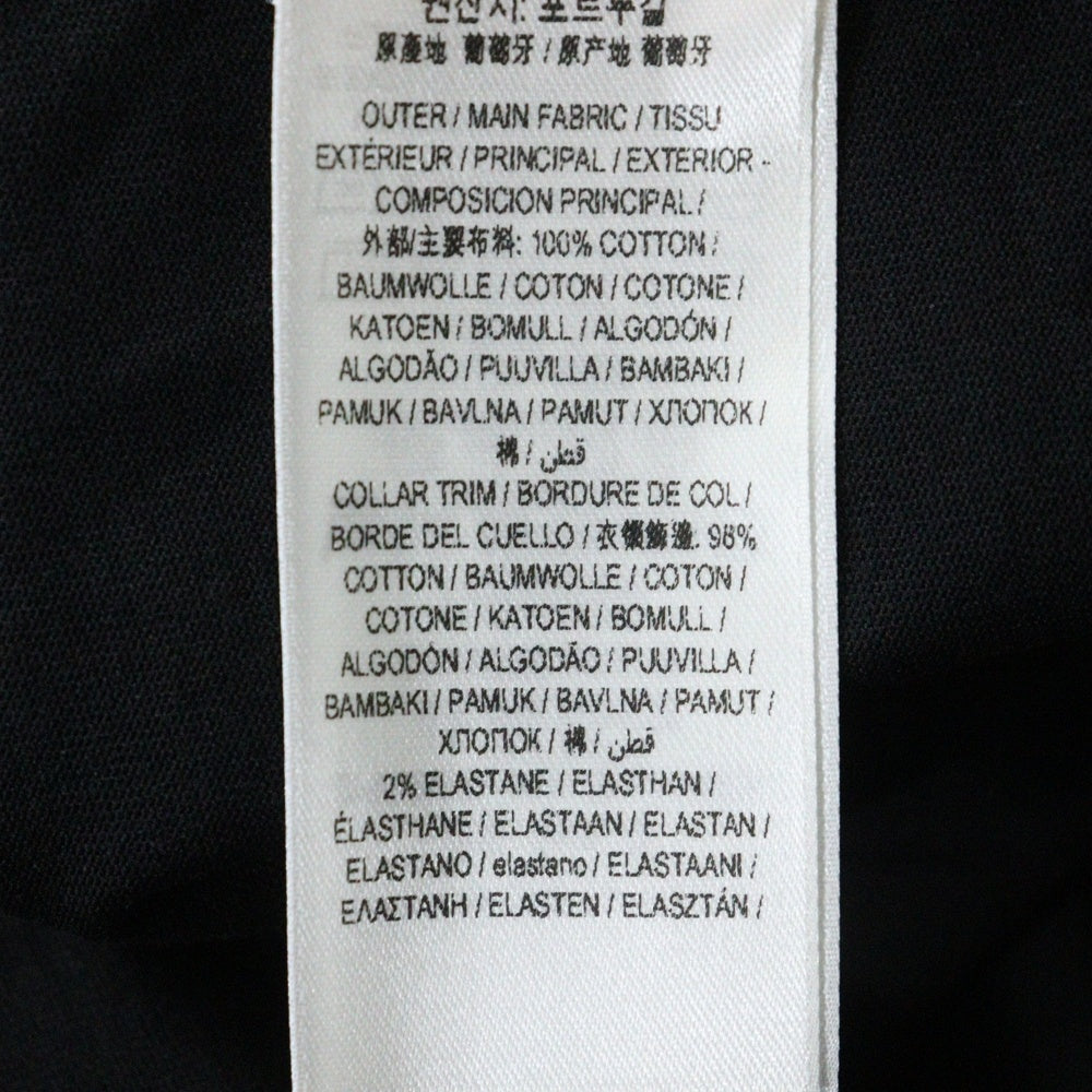 BURBERRY(バーバリー) HARRISTON ロゴクルーネック 半袖カットソー Tシャツ ブラック