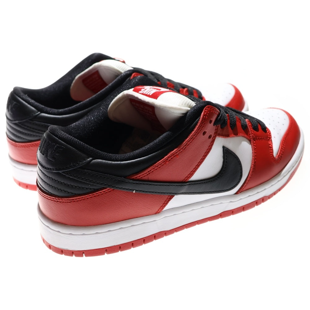 NIKE SB(ナイキエスビー) DUNK LOW PRO J-PACK CHICAGO BQ6817-600 ダンク プロ ジェーパック シカゴ ローカットスニーカー レッド/ホワイト US10/28.0cm