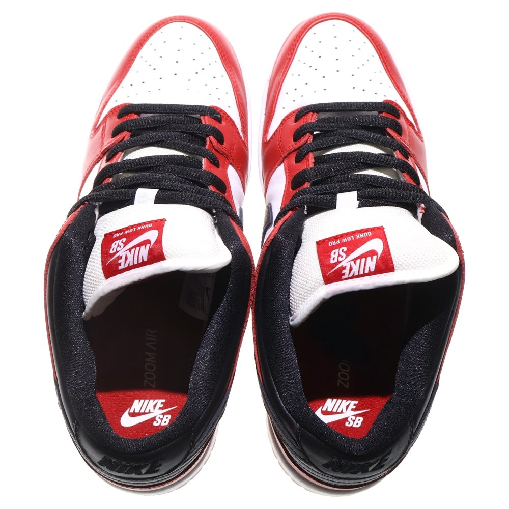 NIKE SB(ナイキエスビー) DUNK LOW PRO J-PACK CHICAGO BQ6817-600 ダンク プロ ジェーパック シカゴ ローカットスニーカー レッド/ホワイト US10/28.0cm